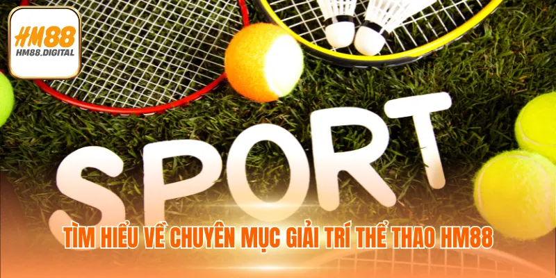 Tìm hiểu về chuyên mục giải trí thể thao HM88